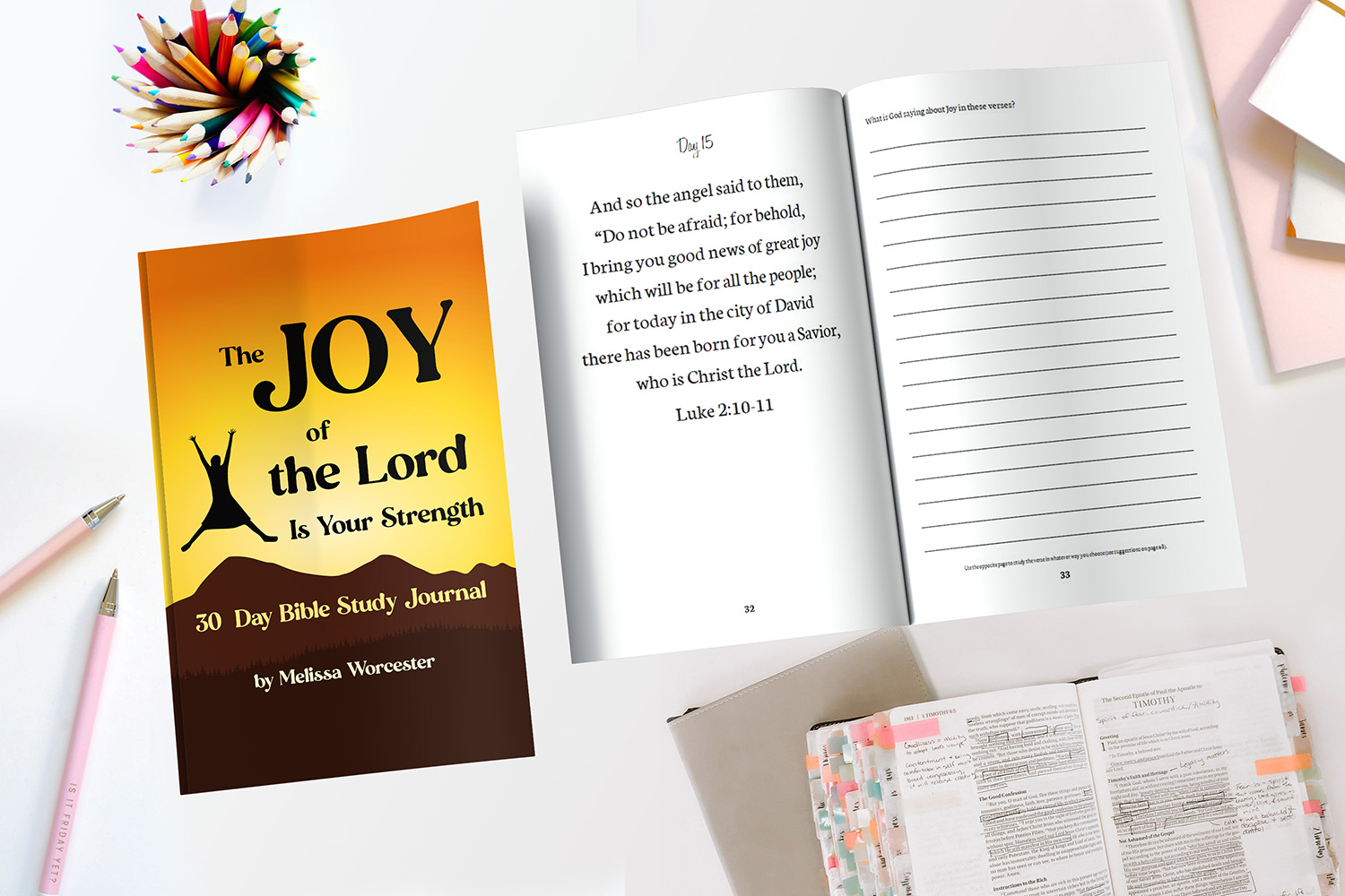 Joy Bible study journal